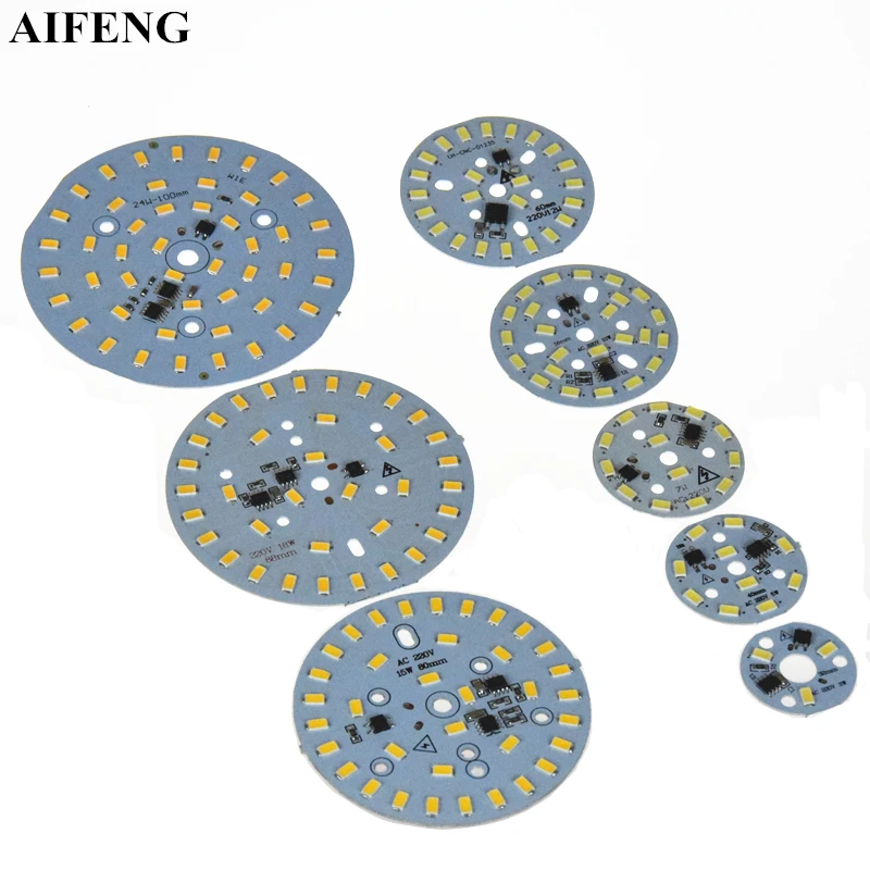 Светодиодный чип AIFENG SMD 5730 3 Вт 5 7 10 12 15 18 24 без драйвера интегрированный