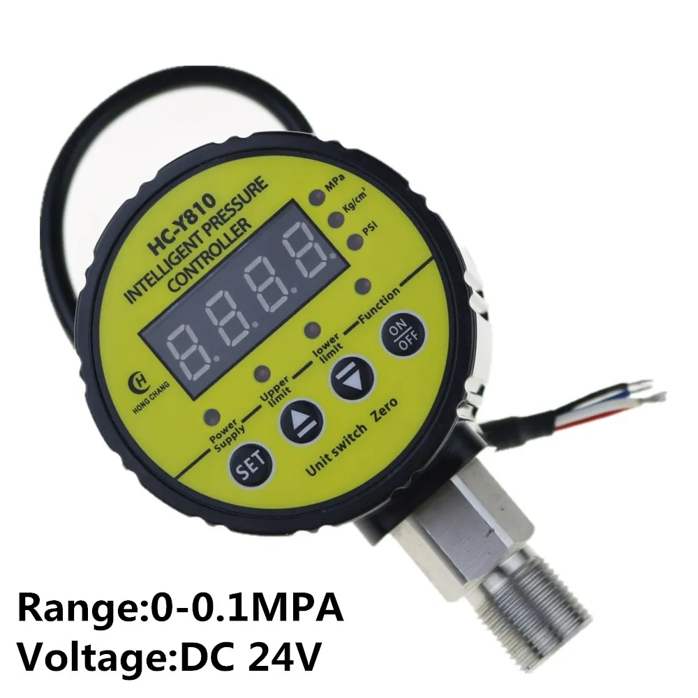 

Релейный выход цифрового манометра DC24V 0-0.1Mpa