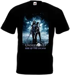 Underworld подъем Lycans v1 футболка черный фильм постер все размеры S-5XL