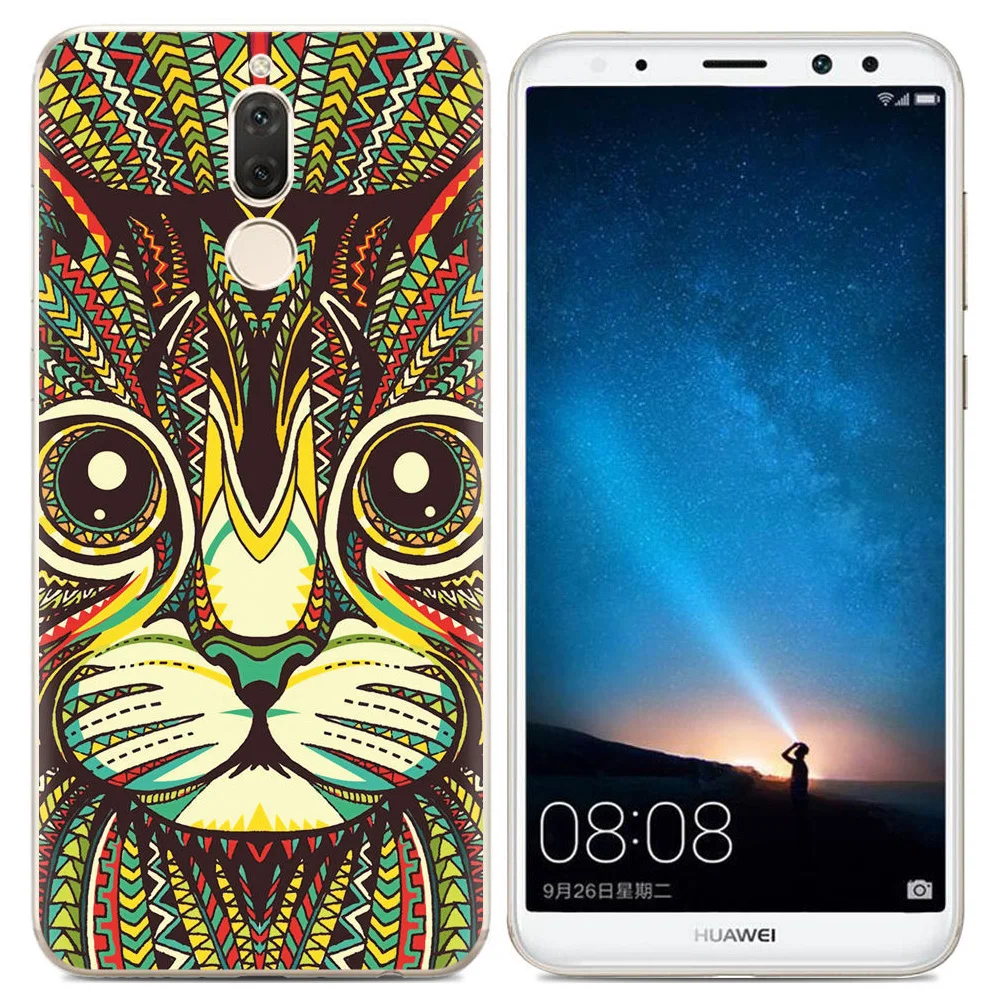 N-KHW1928G_1_JONSNOW Case for Huawei Mate 10 Lite 5.9 inch Printing Soft TPU Phone Back Protective Cover for Huawei Mate 10 Lite