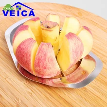 1 stück Hohe Qualität Apple Edelstahl Fruchtschneidmaschine multifunktions Edelstahl Aktenvernichter Schneidemaschinen Den Apfel Geschnitten Gerät