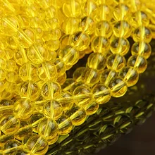 Натуральный камень, Желтый Цитрин халцедон круглый свободные 1" размер Strand 4 6 8 10 12 бусины для самостоятельного изготовления ювелирных изделий Браслеты