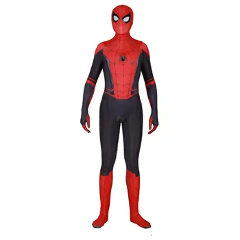 

Spider-Man: Far From Home Peter Park Body Suit Cosplay Costume Suit Uniform For Adult Men Halloween Carnival Costumes