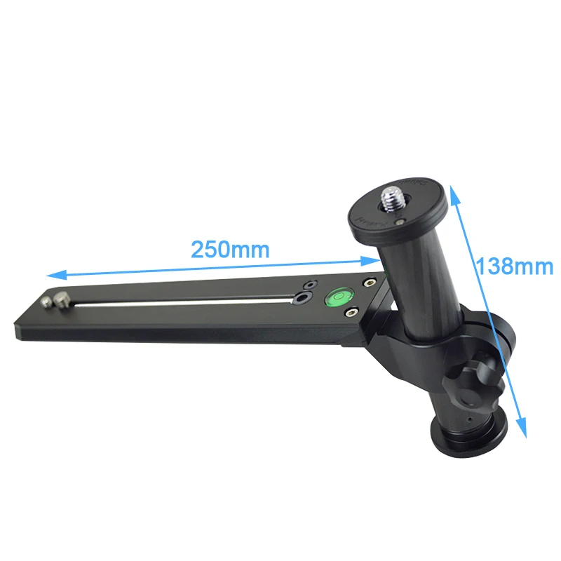 

Telephoto Zoom Lens Bracket Long-Focus Lens Camera Support Holder with 250mm Quick Release Plate Rail for Benro S Video Head