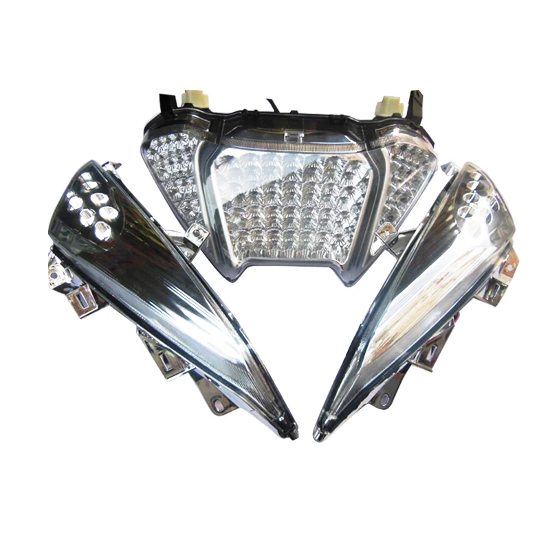 

Motorcycle Turn Signals LED Light Rear Front Tail Brake Light For Yamaha Tmax500 LED T-max 500 2008-2011