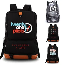 Twenty One Pilots school bag Reflective Rucksack student schoolbags Travel backpack Leisure Daily Notebook Storage backpack bags marilyn manson rock band school bag noctilucous backpack student school bag notebook backpack daily backpack