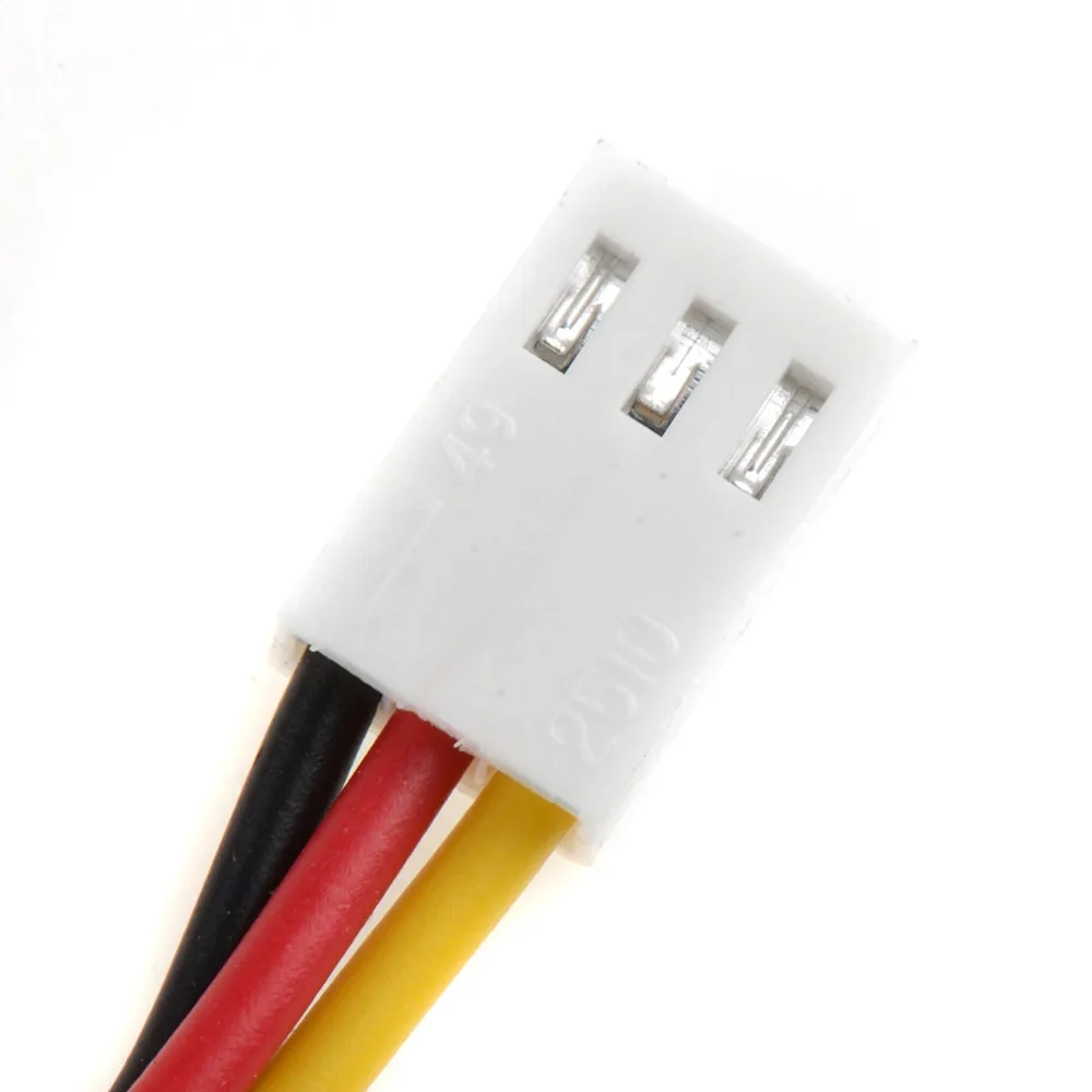 

Computer Cables Fan Cable 3 Pin To Fan Power Sleeved Computer Case Splitter Fan Line Computer Line Low Noise For 3P 4P VCE62 P66