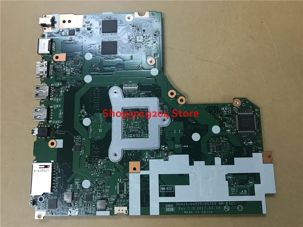 DG425/DG525/DG725 NM-B321 материнская плата для lenovo IdeaPad 320-15IKB 320-15AST 320-17AST материнская плата для ноутбука