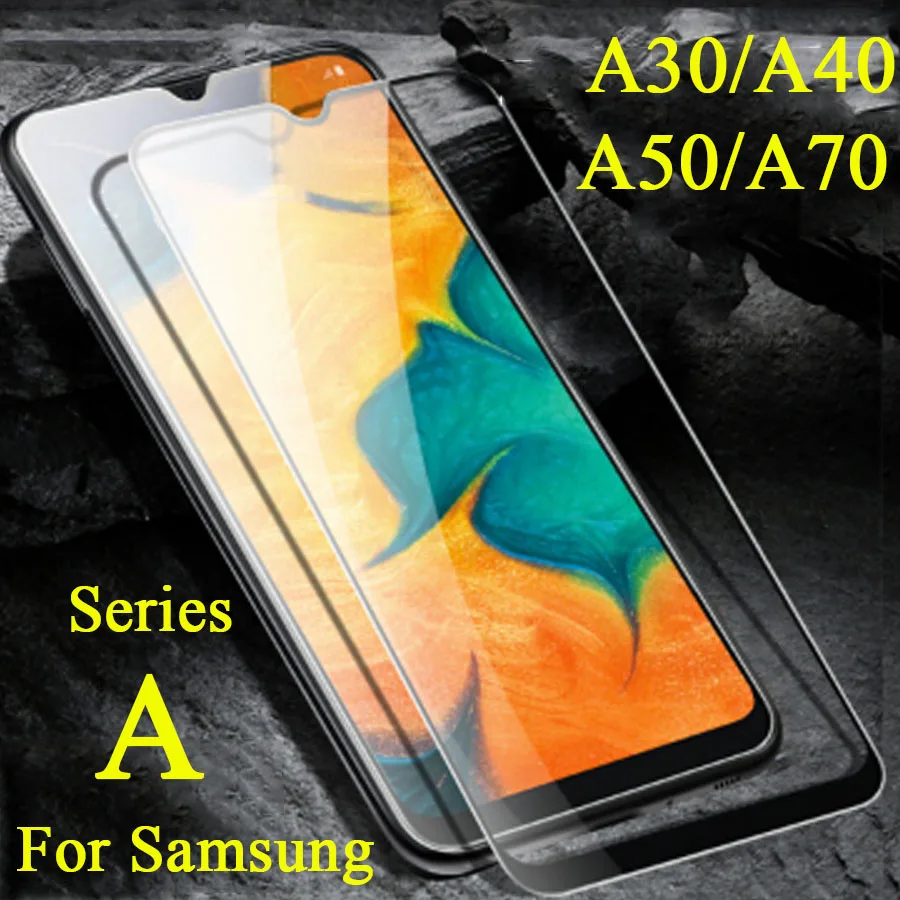 Защитное стекло закаленное для Samsung a30/a40/a50/a70/30/40/50/70 | Мобильные телефоны и