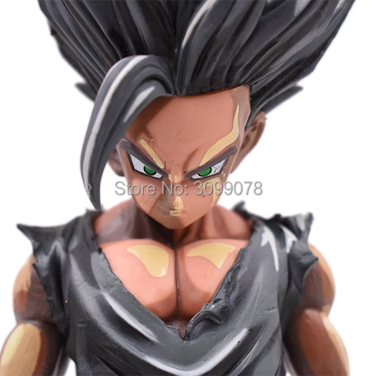 22 см Dragon Ball Z Супер Saiyan MSP черный шоколад сын Goku vegeta Гохан из мультфильма Dragon Ball Goku Kakarotto ПВХ фигурка игрушки