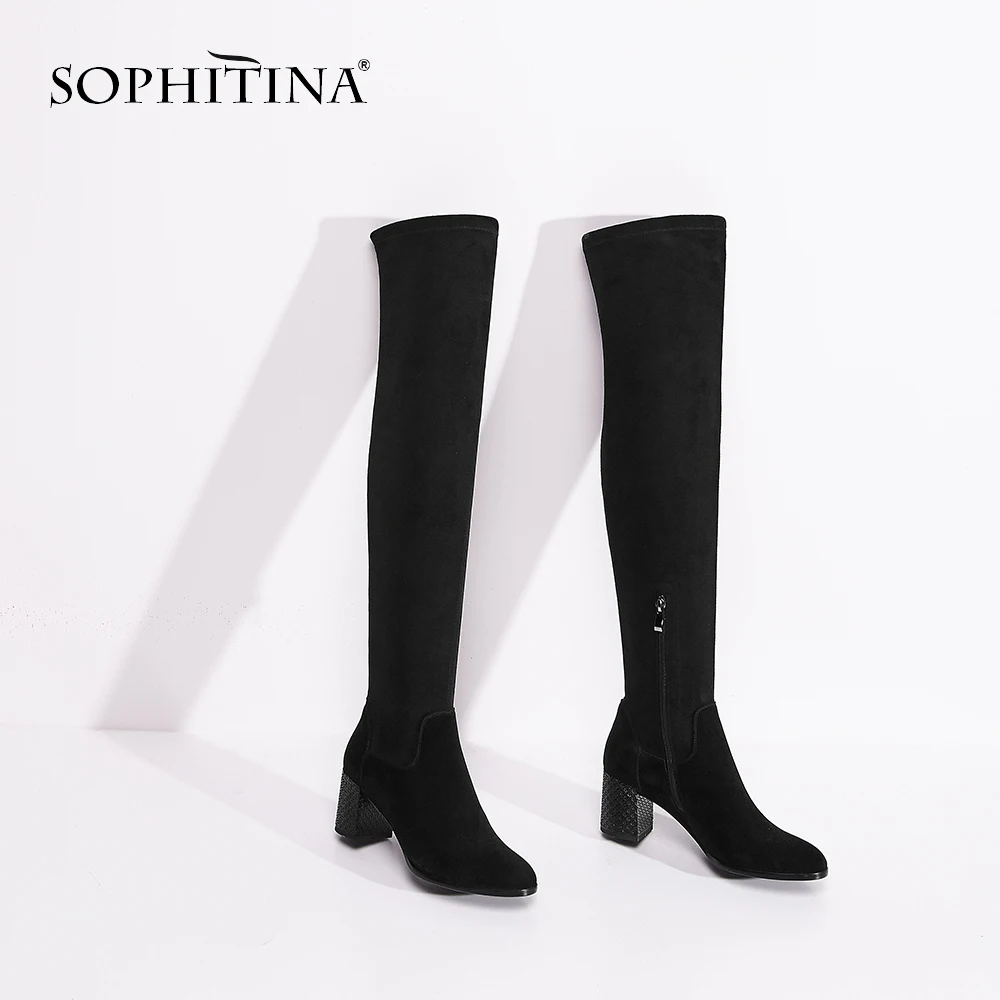 SOPHITINA/ 2019г. модные сексуальные женские бутильоны. Демисезонная женская обувь из