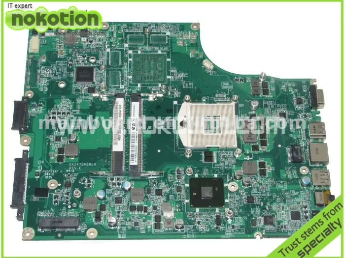 NOKOTION MB. Ptg06001 MBPTG06001 материнская плата для ноутбука ACER 5745 5745G серия DAZQ7BMB8E0 INTEL HM55 GMA HD DDR3 Материнская плата