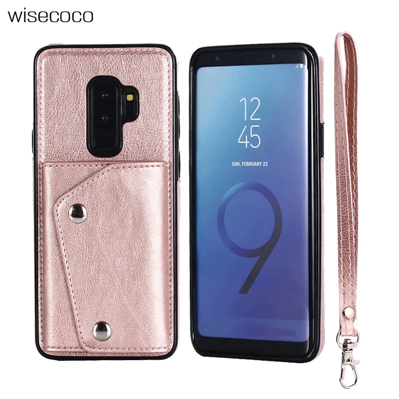 

Retro Not9 Wallet Leather Cover Case For Samsung Galaxy S9 S8 Plus S7 S7Edge Note 8 9 Flip Card Holder Shockproof Protector Hoes