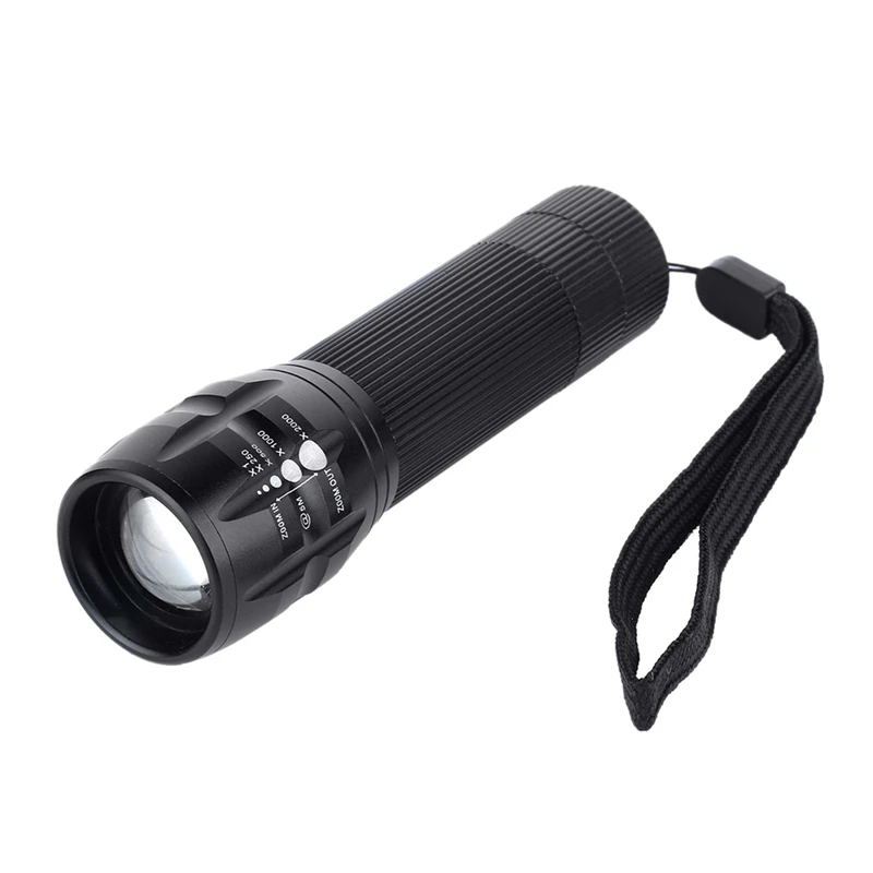 

LED Flashlight 18650/AAA Battery LED Torch High Power Rechargeable Zoomable Lantern Waterproof For Outdoor Bicycle Hunting