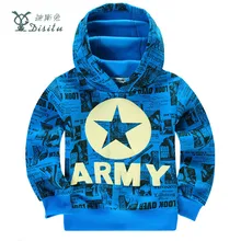 DISITU 2017 New Boys Sweatshirt Star Print Long Sleeve Cotton Casual Kids Hoodies Autumn&Winter Children Sweater boys Sweatshirt