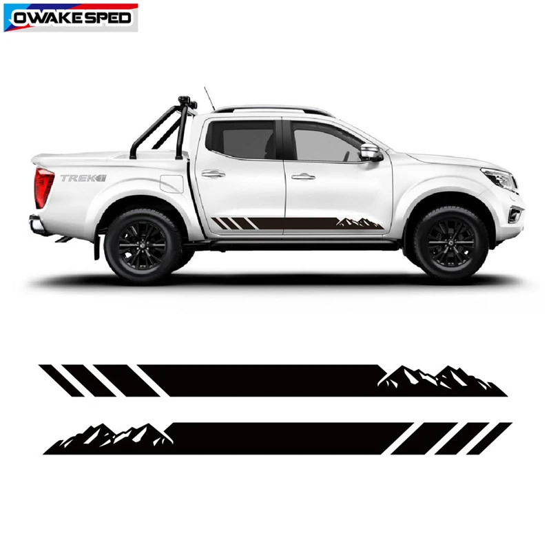 Для Nissan Navara NP300 внедорожник горы Стайлинг автомобильные наклейки дверь боковая