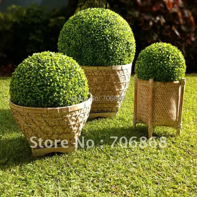 Decorative Boxwood Balls Beauteous 50Cm Diameter Free Shipping Artificial Plastic Boxwood Ball Grass 2018 Decorative Boxwood Balls Entrancing 50Cm Diameter Free Shipping Artificial Plastic Boxwood Ball Grass Inspiration