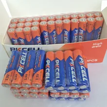 PKCELL – piles alcalines, 60 pièces, LR03 1.5V AAA, 3A AM4, à usage unique, pour thermofun électronique