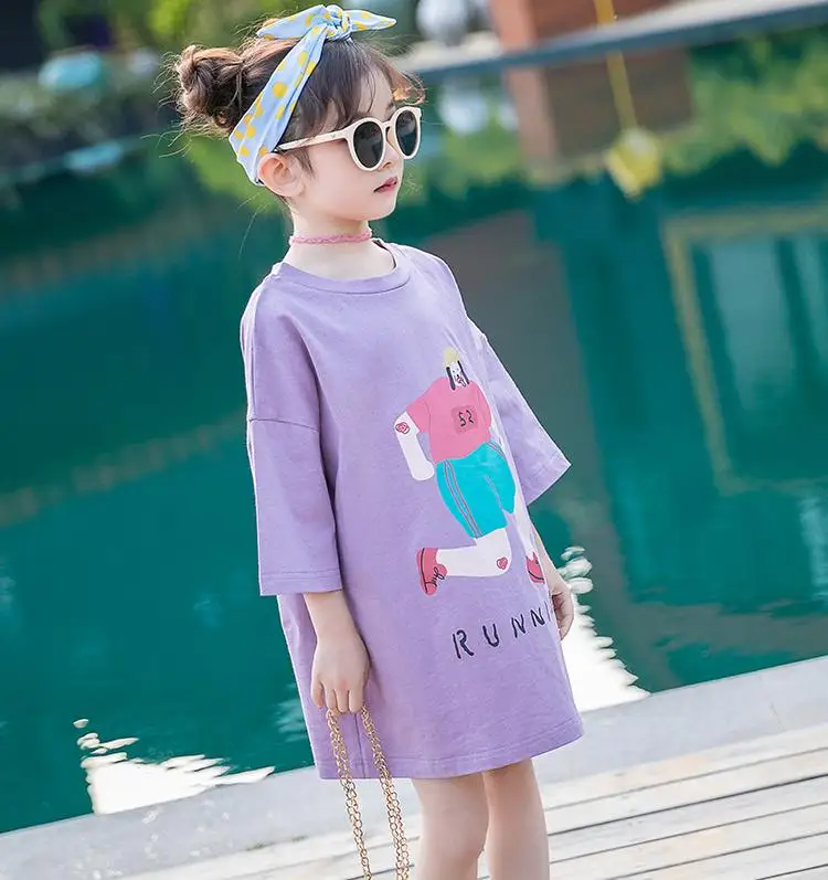 

2020 Toddler Girls Dress Casual Kids Dress For Girls Princess Dresses Teenager Children Clothing Meisjes Jurk 8 10 12 14 Years