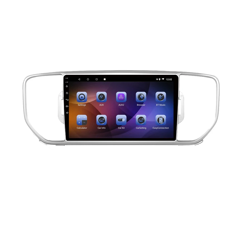 Perfect 9" 4G RAM 2.5D IPS 8 CORE Android 9.1 Car DVD Multimedia Player GPS for KIA rio sportage KX5 2016 2017 2018 car radio navigation 1