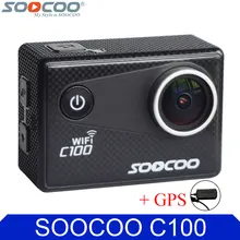 SOOCOO C100 4K 24fps Wifi Action Camera 1080P Full HD Waterproof 30m Diving Bicycle Helmet Mini Outdoor Sports Camcorder DV Cam