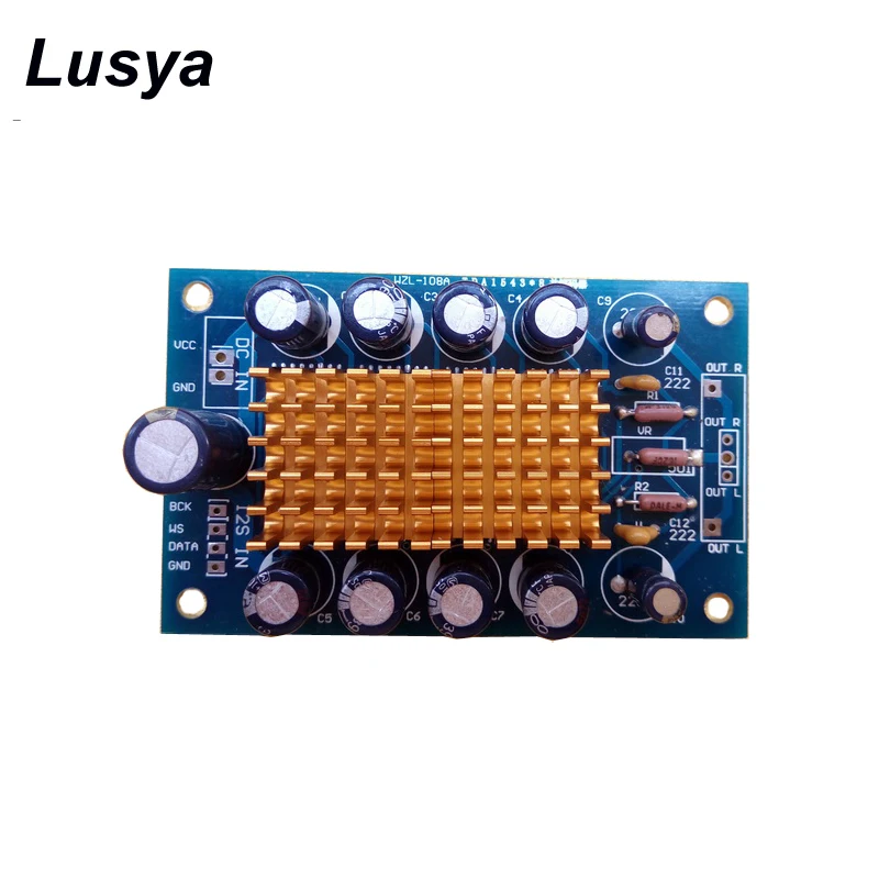 

HIFI I2C Input 8X TDA1543 Parallel Fever Decoder Board DAC Digital Player Modified CDM4 Turntable Sound Card T0761