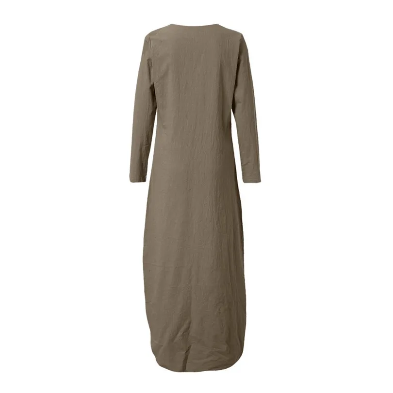 Letter Print Dress Women Long Sleeve Loose Beach Dress Plus Size V Neck Sexy Dress Casual Vestidos De Verano 40JUL121