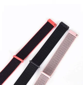 

22MM Woven Nylon loop watch strap for Huami Amazfit bip Sport loop Strap For Huami Amazfit Bip Youth Smart Watch Bracelet