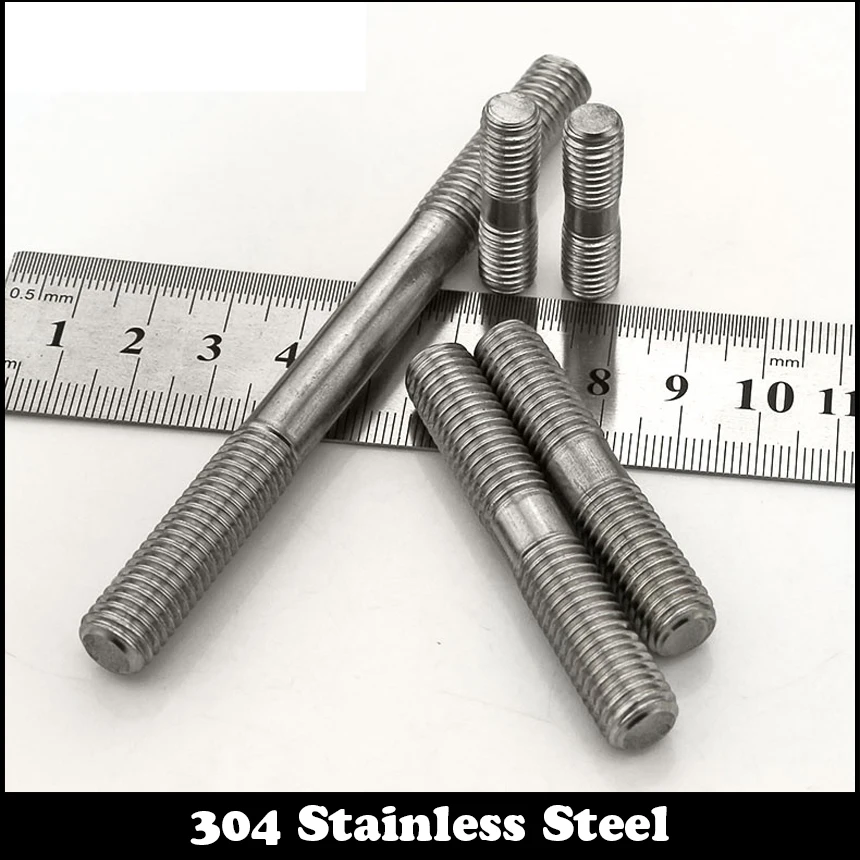 M8x100 SW13 100mm Stainless Steel distance BOLT SPACERS Indoor Interior A2 1.4305 