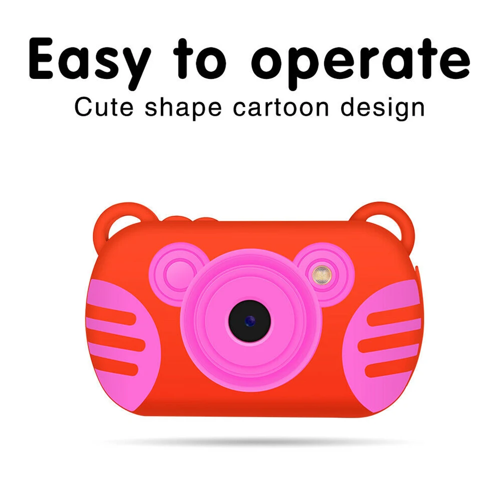 

Gifts Birthday Kids Waterproof Toy Anti-fall Anti-shake Digital Camera Video Dust Proof Photo Portable Recording Cute Cartoon