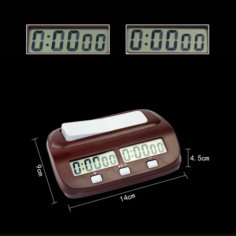 New Arrival Chess Clock Digital Count Up Down Electronic Timer Professional Chess Player Set Portable Handheld Master Board game New Arrival Chess Clock Digital Count Up Down Electronic Timer Professional Chess Player Set Portable Handheld Master Board game