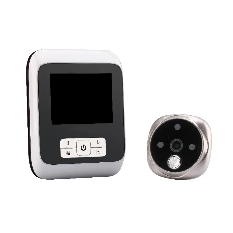 

Doorbell video eye door viewer peephole 3.0 inch TFT LCD Zinc Alloy Material IR Night Vision 25 rings digital peephole max 32GB