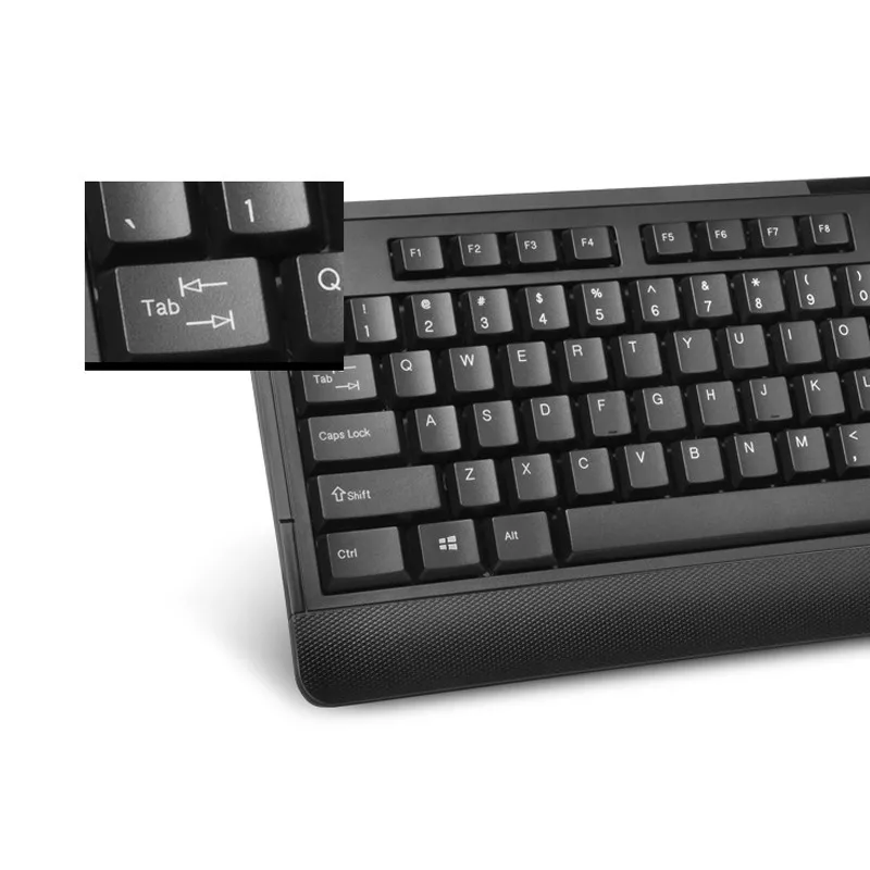 Delux Вертикальная мышь клавиатура комбинированная Проводная вертикальная мышь K6010U+ M618 Инженерная 4000 dpi мышь для правой руки 104 клавиш для ПК