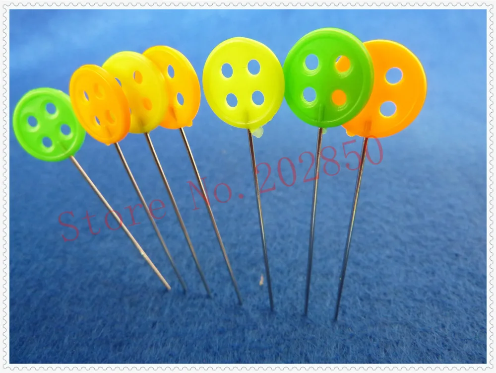 Garments/Sewing Accessories,Patchwork Pins,Buttons Shape,Locating Pins
