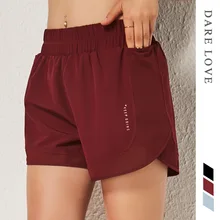 Сетчатые Лоскутные Спортивные шорты с карманом, летние дышащие шорты для бега, анти-открытые быстросохнущие спортивные шорты для тренировок, эластичная резинка на талии