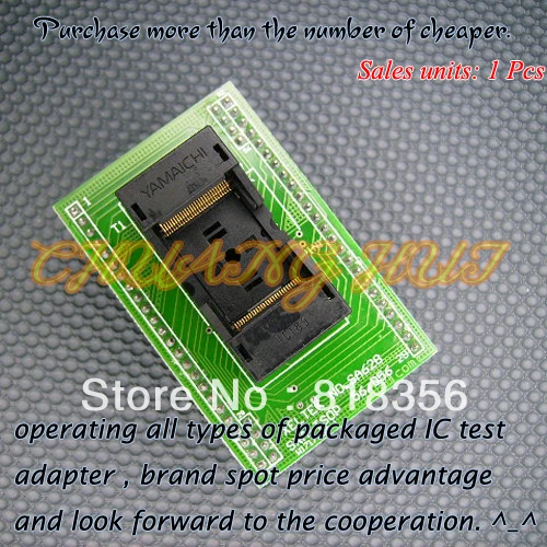 

Xeltek Programmer Adapter SA628-B067 Programmer Adapter TSOP56 to DIP48 Adapter IC Test Socket