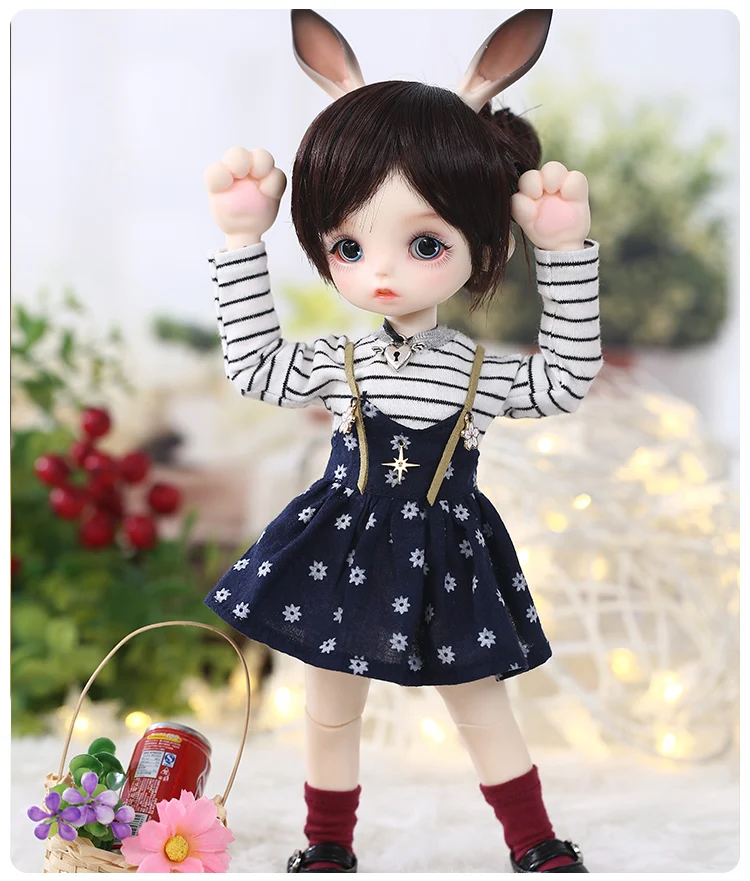 Aimerai Gina BJD SD кукла 1/6 с кроличьими ушками модель тела для маленьких девочек и мальчиков высокое качество игрушки магазин фигурки из смолы