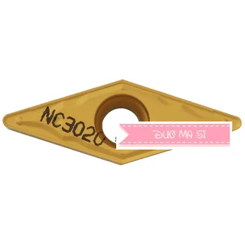 

VCMT160404-HMP NC3030, carbide tip Lathe Insert ,, the lather,boring bar,cnc,machine,Factory Outlet