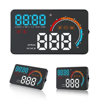 

Universal Car HUB OBD2/GPS Head Up Display Car Speed Projector Vehicle Windshield Navigation OBD Speedometer Hud D2500