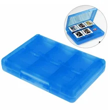 28 в 1 ударопрочный картридж коробка защитное, против пыли аксессуары пластиковый портативный жесткий чехол футляр для игровых карт для nintendo DS 3DS