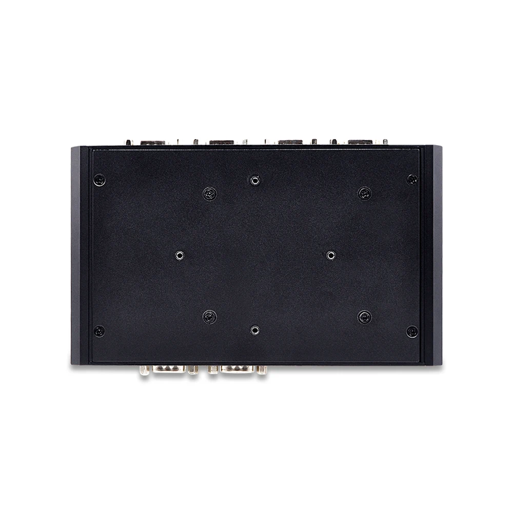 Qotom мини ПК Q301P Q350PY Celeron 2955U/ core i5 3205U двойная Lan 6 * USB RS232/RS485/VGA 15 Вт безвентиляторный POS