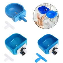 Кролик автоматическая поилка подачи воды Fix чаша нержавеющая сталь оборудование ниппель