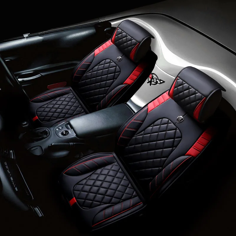 3D стильный, для спортивного автомобиля подушку сиденья для Citroen Elysee C3-XR C4L C5 C6 с высоким содержанием клетчатки кожаный автомобильный коврик