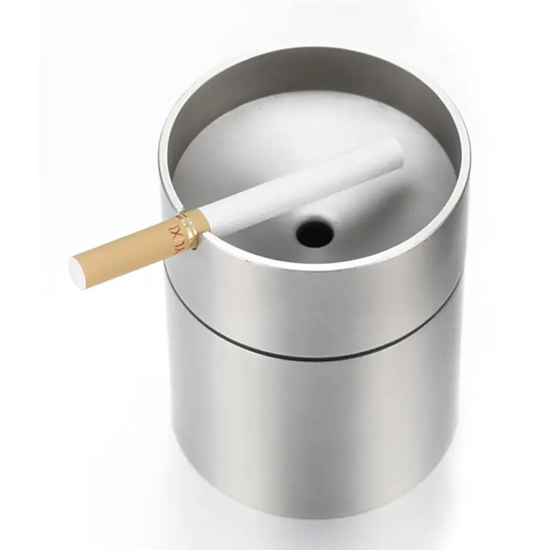 

VORCOOL Stainless Steel Car Ashtray Smokeless Auto Cigarette Ash Holder