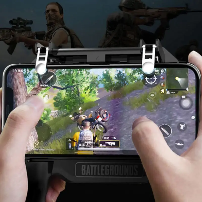 Super Practical Mobile Phone Game Console Control Handle W10 3-in-1 Game Grip Fire Trigge for PUBG Super Practical Mobile Phone Game Console Control Handle W10 3-in-1 Game Grip Fire Trigge for PUBG