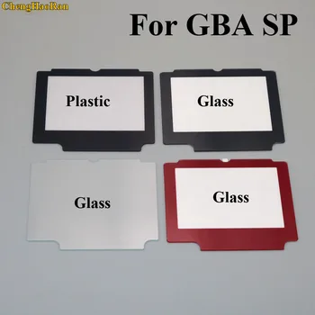 

ChengHaoRan 1x Red / Transparent glass Display Screen Lens Protection Panel Cover Repair part for Nintendo GBA SP Lens Protector