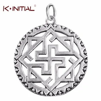 Kinitial 5pcs Valkyrie Silver Slavic Viking Ddin Thor Pendant For Women Fashion Jewelry Accessories Runes Warrior Charm Pendant