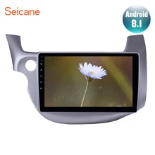 Seicane 10.1 “2din Android 8.1 Autoradio Lettore Multimediale di Navigazione GPS per 2007 2008 2009 2010 2011 2012 2013 honda Fit Wifi