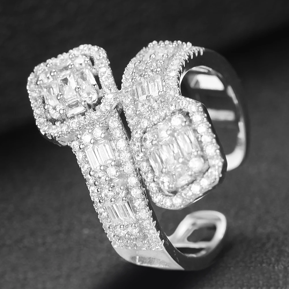 GODKI Корея тренд Аравийский браслет кольцо набор украшений для женщин Свадебные с кубическим Цирконом Кристалл CZ aretes de mujer модеран