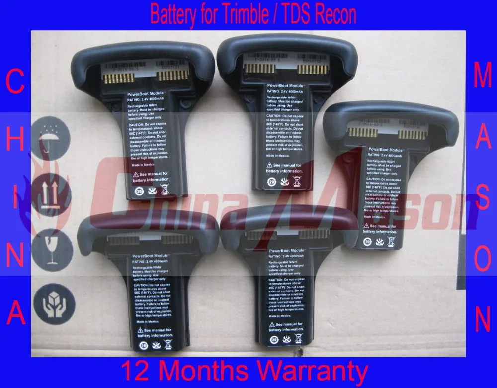 

Battery for Trimble / TDS Recon 200, 200X, 400, & 400X, For Spectra EPOCH 10 , Trimble Recon Power Boot Module, Spectra Recon